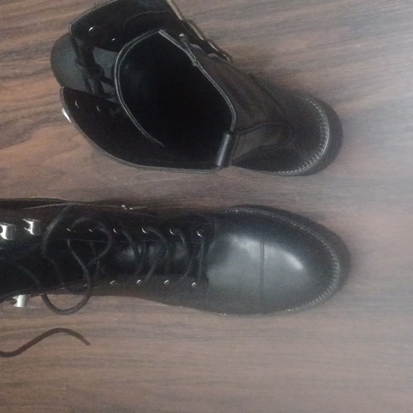 Michael kors black Combat boots - Picture 1 of 2